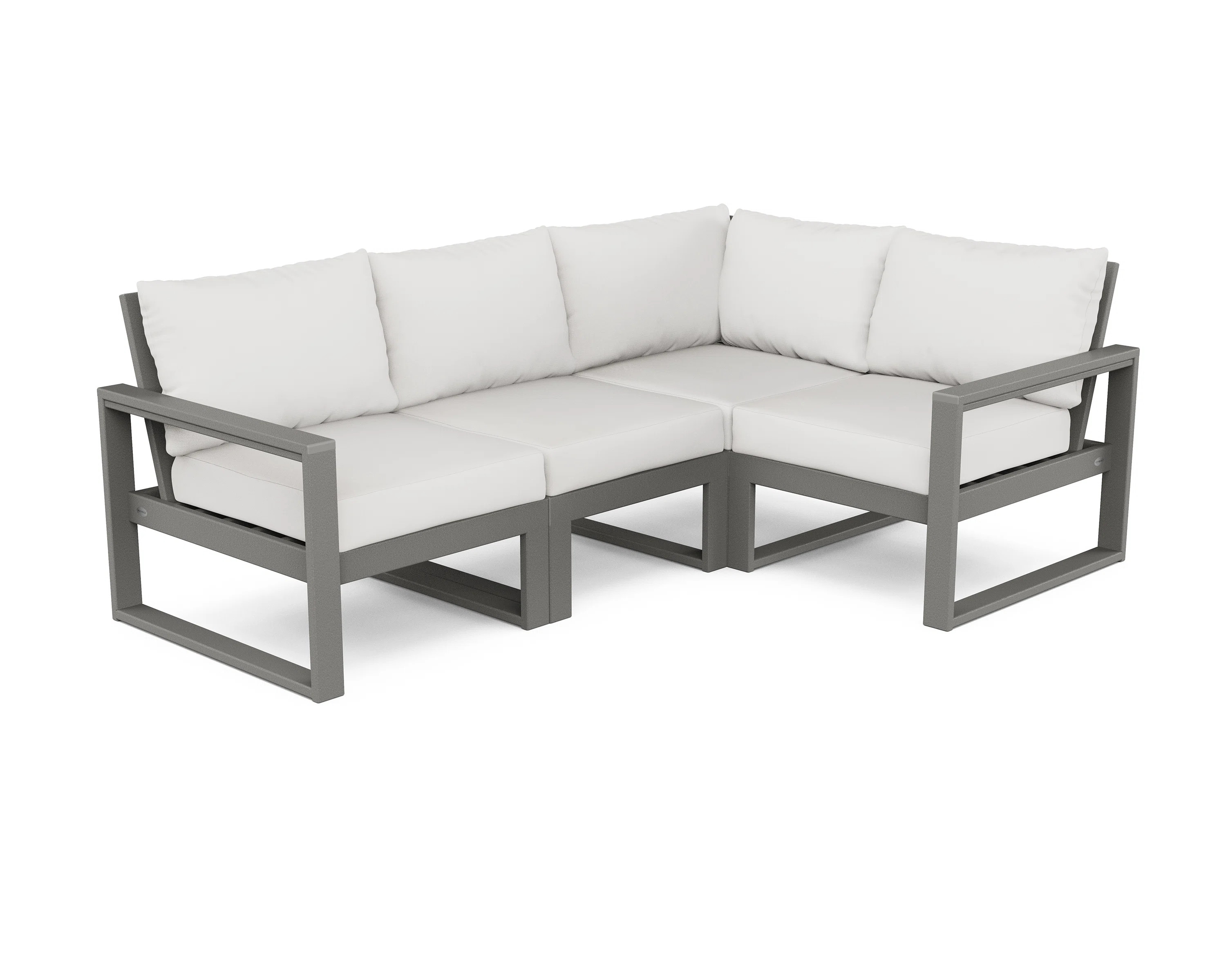 EDGE 4-Piece Modular Deep Seating Set (Set of 4) | Wayfair North America