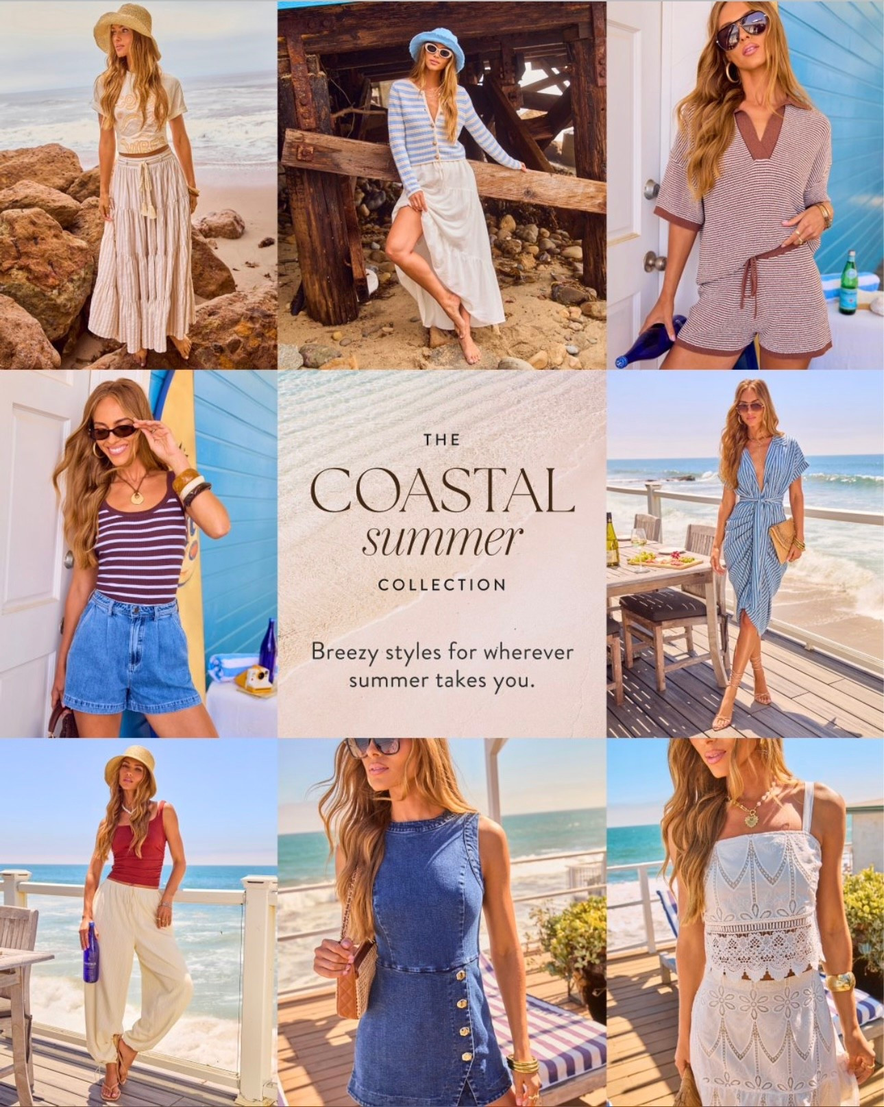 New @VICI drop
Save 35% with code AGGISAVE35

#summer #coastal #vici

#LTKgrwm #LTKootd #LTKSeasonal