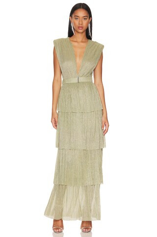 Sabina Musayev Skylar Dress in Jade Lime from Revolve.com | Revolve Clothing (Global)