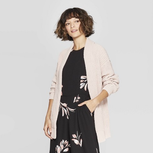 Women's Long Sleeve Chenille Open Cardigan - A New Day™ | Target