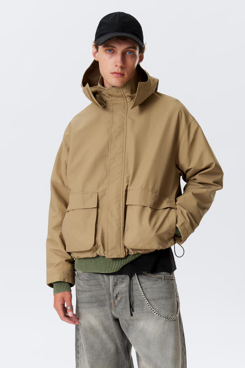 Relaxed Fit Hooded Jacket | Weekday
