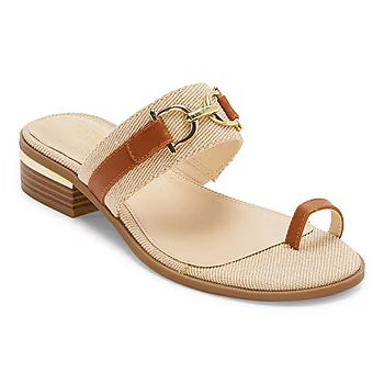 Liz Claiborne Womens Argent Flat Sandals | JCPenney