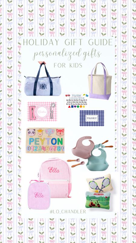 I love a personalized gift for little ones! Dottie has this duffel bag and I gift it to all my nieces and nephews! 



Kids gift guide
Personalized gift guide
Monograms gifts
Kids gifts 
Seersucker bags
Baby gifts 

#LTKGiftGuide #LTKHoliday #LTKkids