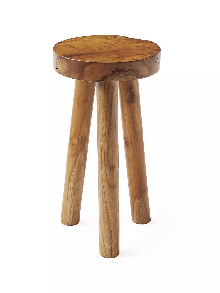 Teak Stool | Serena and Lily