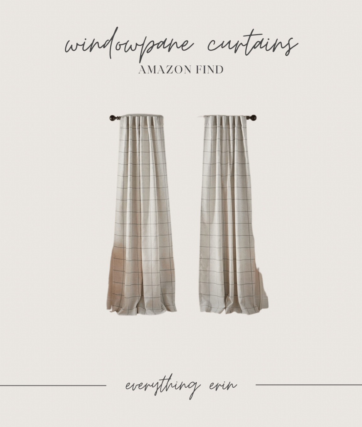 Window pane blackout curtains amazon find home 

#LTKhome