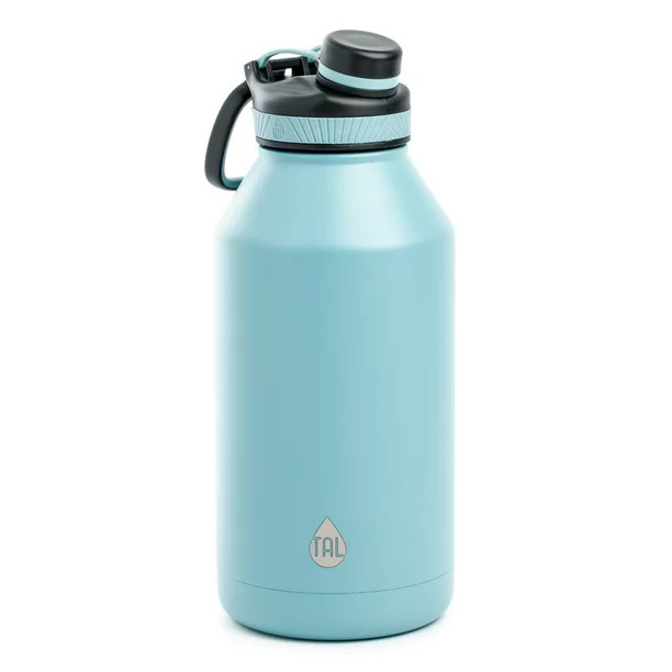 TAL Stainless Steel Ranger Water Bottle 64oz, Light Blue | Walmart (US)