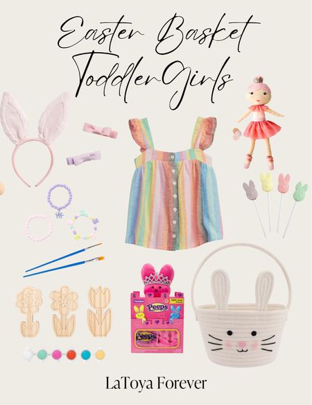 Easter basket collection for a toddler girl! 

#LTKFind #LTKSeasonal #LTKGiftGuide