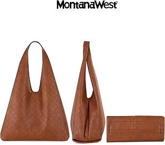 Montana West Hobo Bags for Women Slouchy Shoulder Purses and Handbags | Amazon (US)