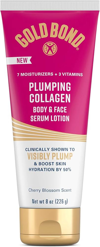 Gold Bond Plumping Collagen Body & Face Serum Lotion, Hydrating Moisturizer | Amazon (US)