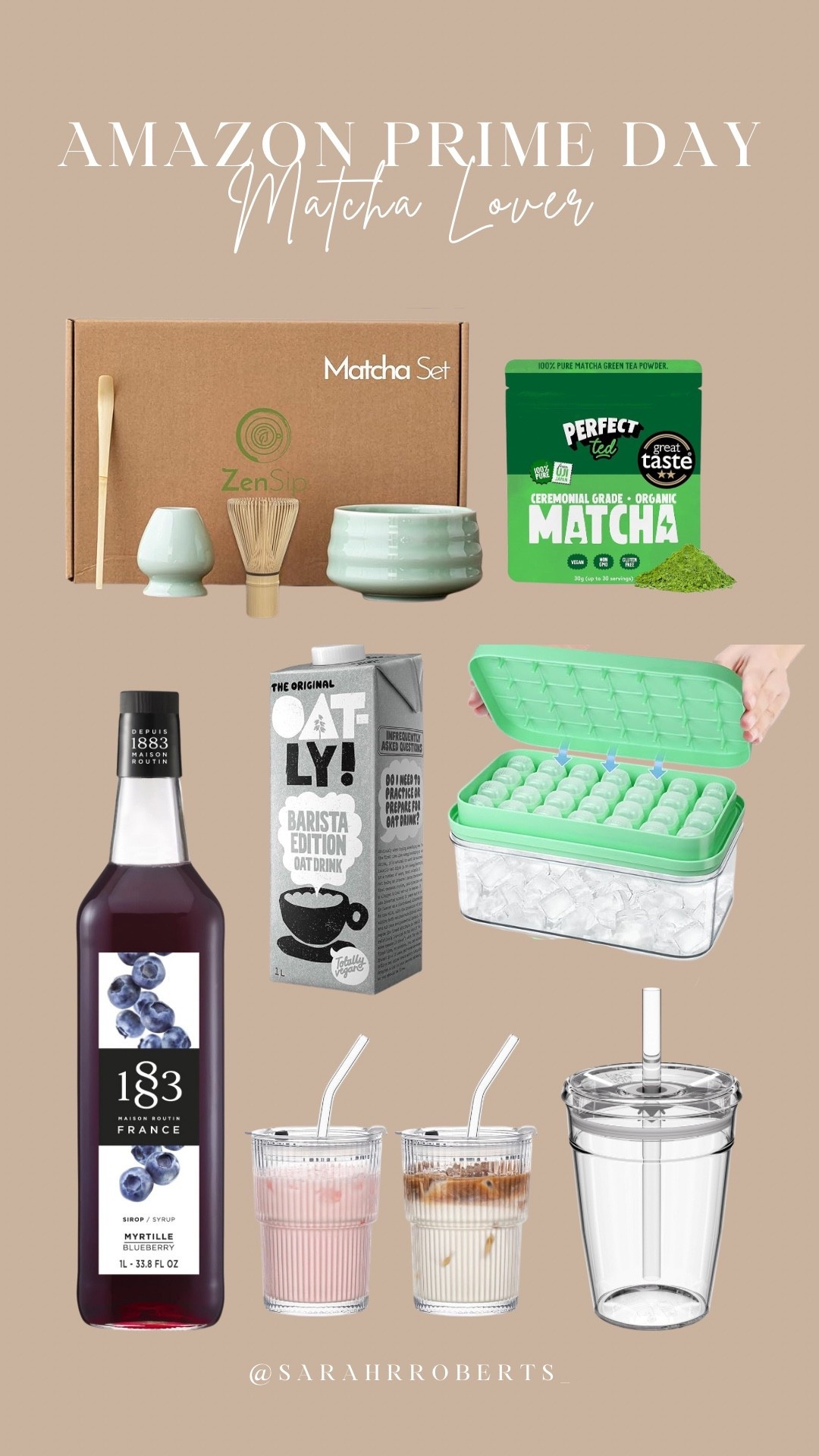This one’s for my matcha lovers! If you want to start making your own at home this is everything you need to make the perfect iced blueberry matcha 🍵 

#LTKsale #LTKhome #LTKxAmazon