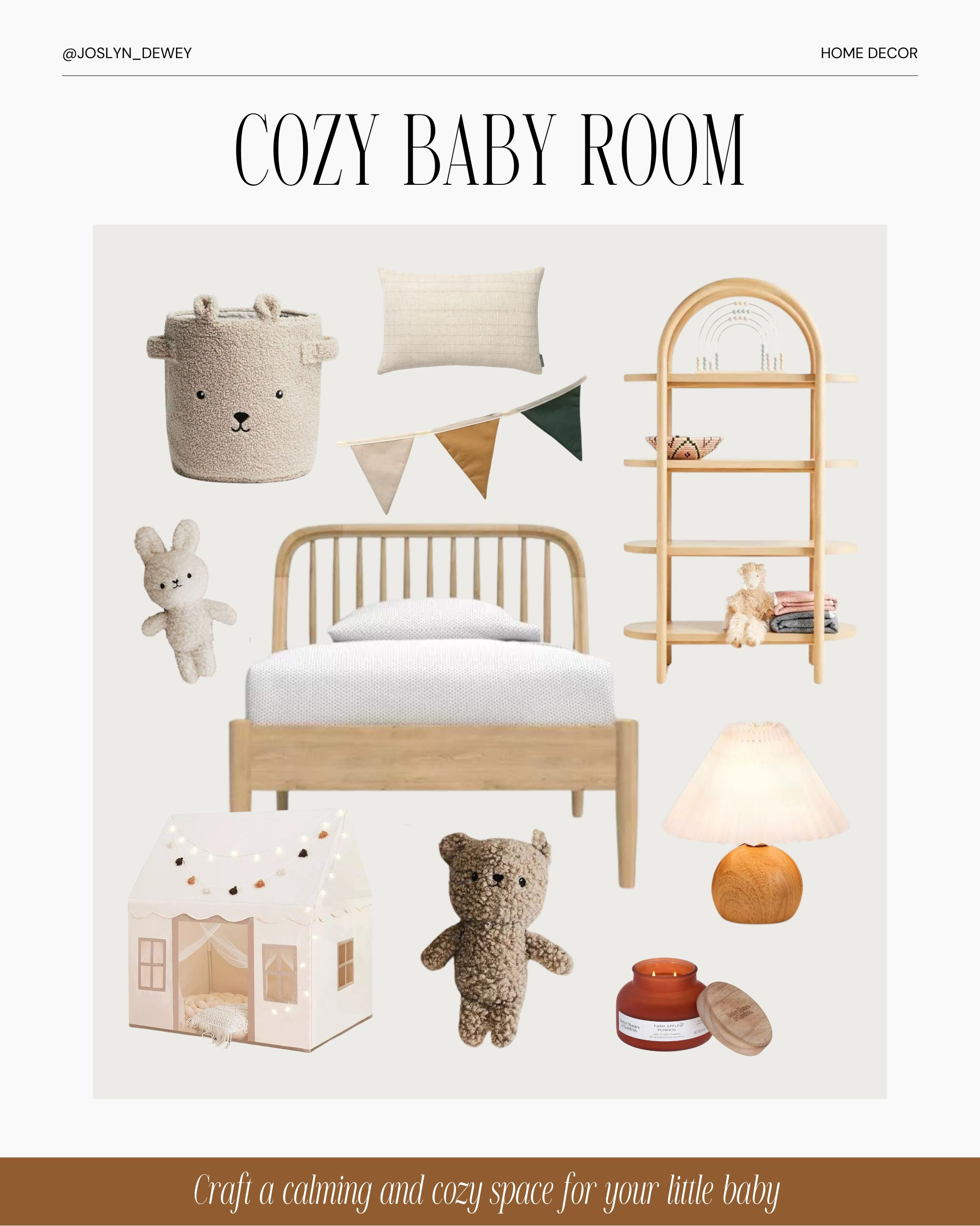 A calming little corner for your tiny love 🤍
Neutral tones, soft textures, and pieces that feel peaceful — because your baby’s room should feel like a hug. 🧸

Tap for all the cozy finds + easy links to shop this look 🛒 

 #LTKBaby #LTKBump #LTKKids
