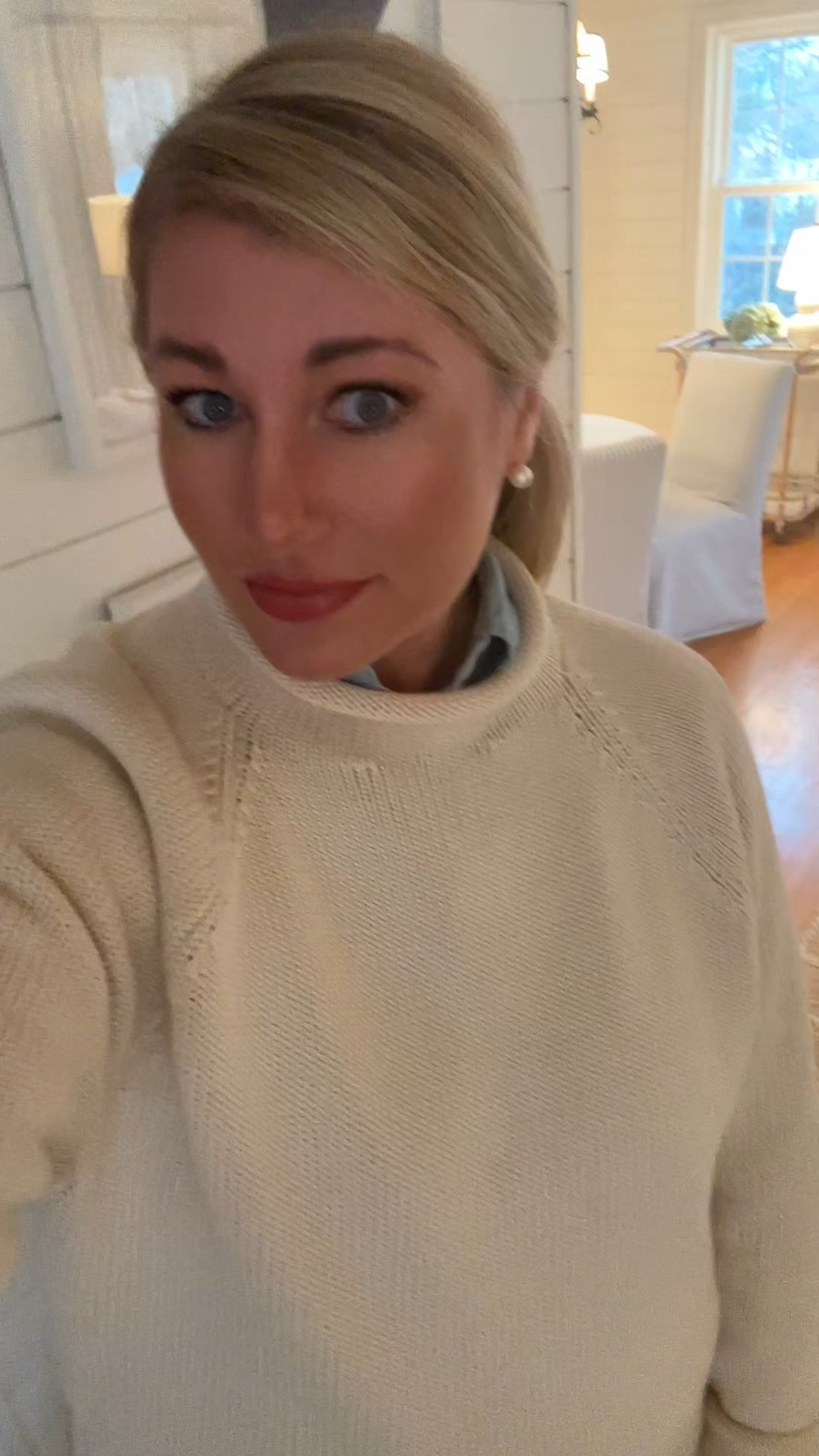 Definitely need the layers this evening. Classic cotton rollneck over my rl chambray button down 

#LTKdayinmylife #LTKOver40 #LTKootd