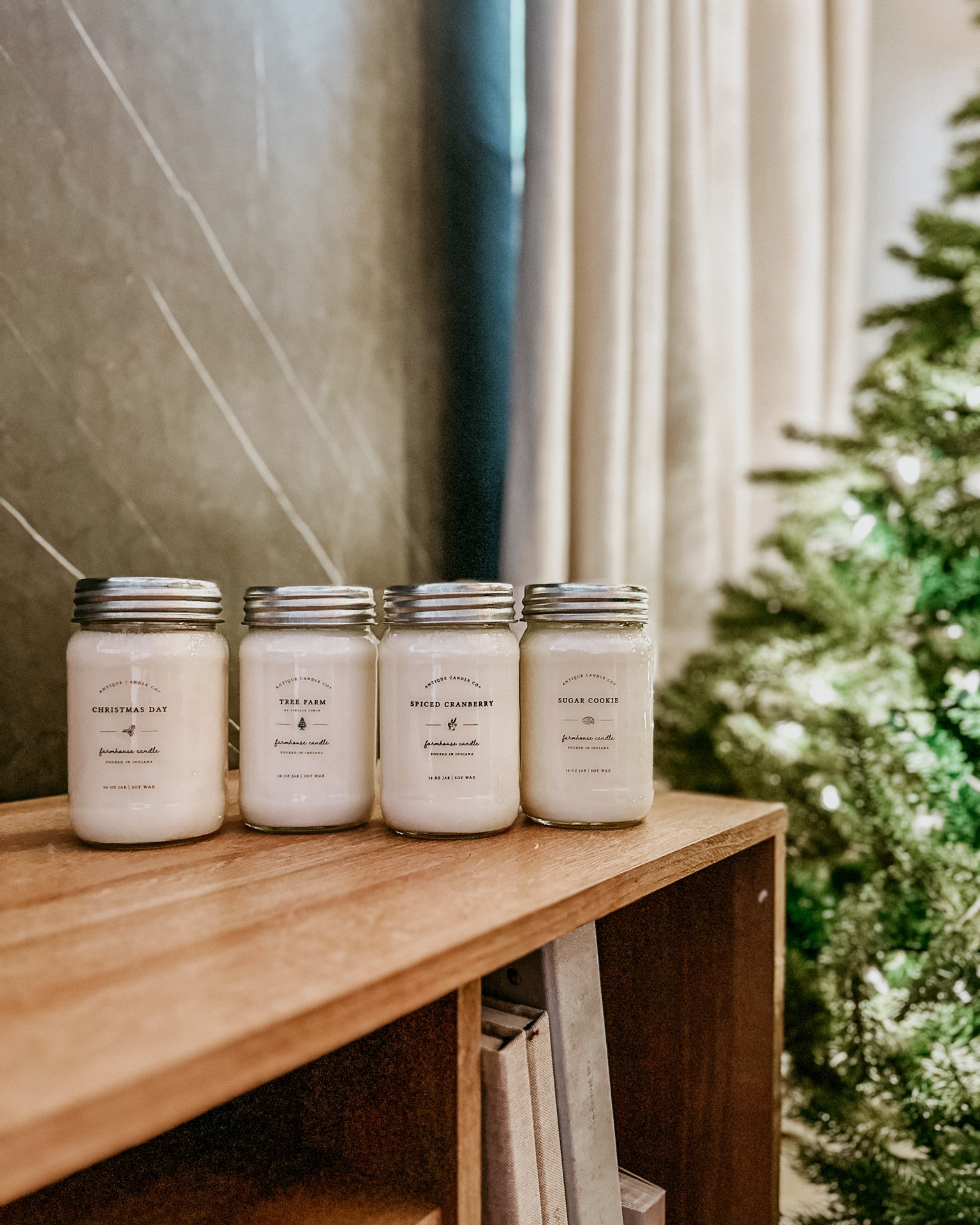 Setting the holiday season with our new holiday candles from @antiquecandleco_ 

Their best-selling Christmas candles are Tree Farm, Spiced Cranberry, and Christmas Day. With their brand new l fragrance, Sugar Cookie, now available. 

#LTKHolidaySale #LTKHoliday #LTKGiftGuide