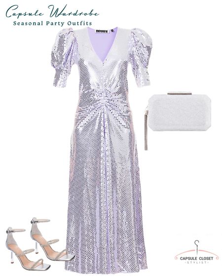 Party outfits for the holidays. #holidaydress #holidayoutfit #christmasdress #partyoutfit #partydress #sequindress #sequinoutfit #sparklydress #sparklyoutfit #sparklyshoes #sparklyclutch #glittershoes #glittersandals #glitterbag

#LTKGiftGuide #LTKHoliday #LTKSeasonal