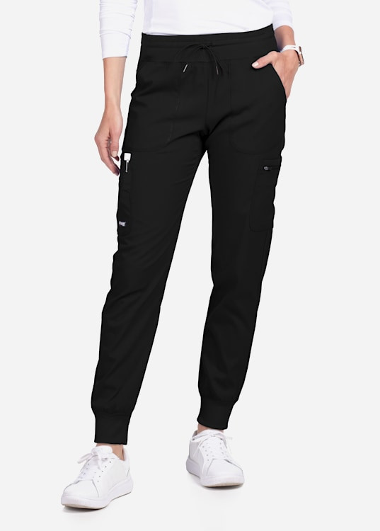 Terra 6-Pocket Mid-Rise Jogger Scrub Pant | Scrubs & Beyond