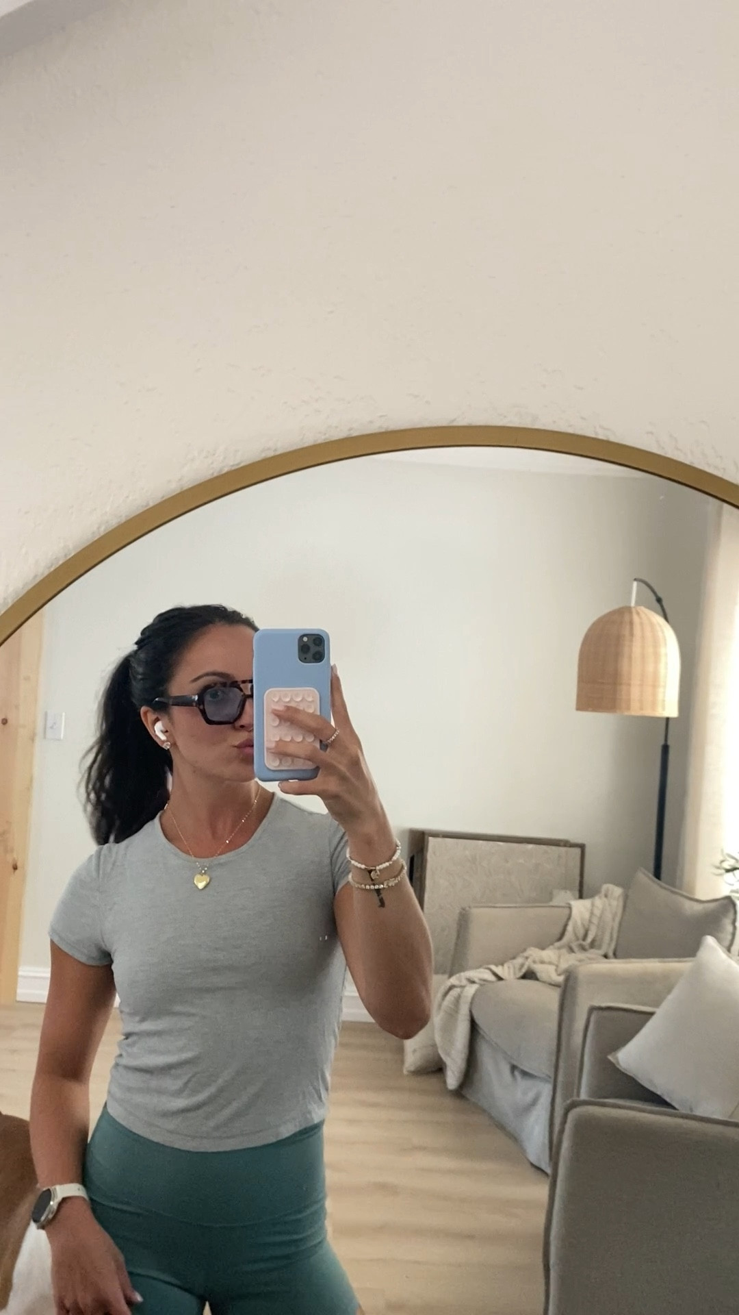 Walk outfit! CRZ yoga shorts + ribbed tee shirt 

#LTKActive #LTKFindsUnder50