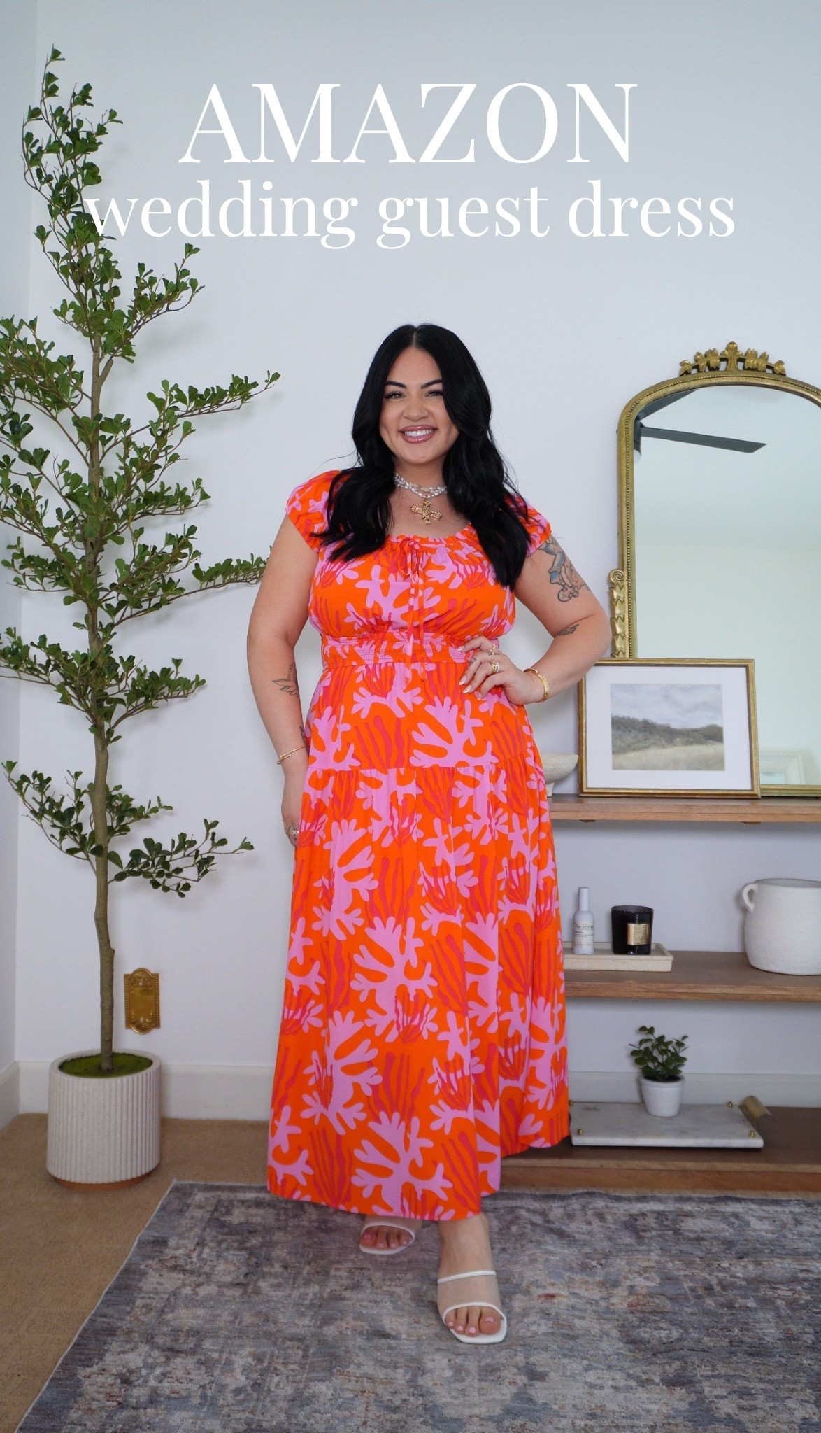 Wearing a size large for reference!

Wedding guest dress, Amazon dress, midsize, midsize fashion, floral dress, vibrant dress, Tori block

#LTKootd #LTKTravel #LTKWedding