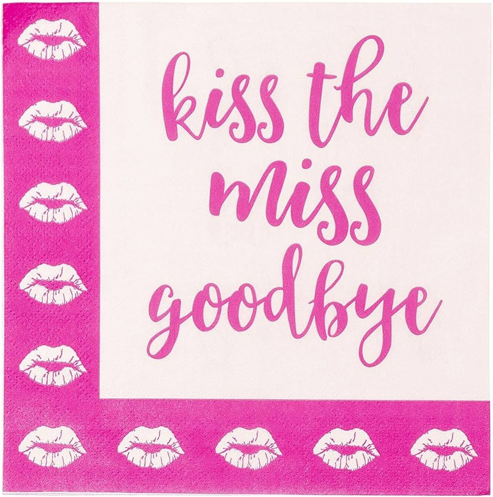 Cocktail Napkins - 150-Pack Bachelorette Party Supplies, Disposable Luncheon Paper Napkins, 3-Ply... | Amazon (US)