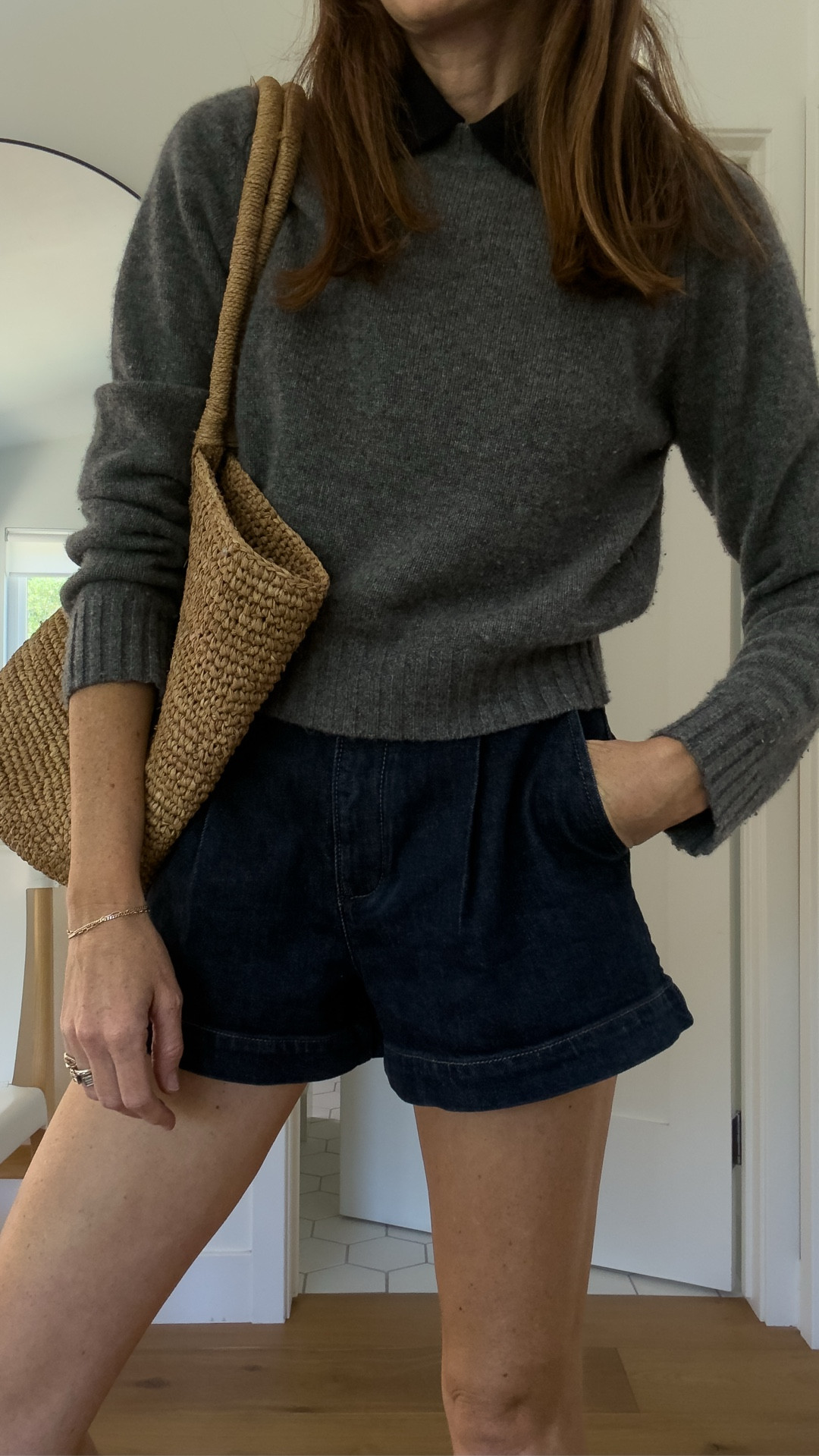 Nothing like a perfect pair of shorts at the start of Spring 🤌🏻 loving these with crewneck sweaters or a collar lately.