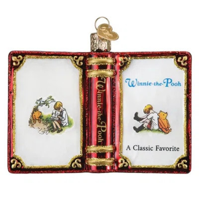 Old World Christmas Glass Ornament, Winnie-The-Pooh Book | Wayfair North America