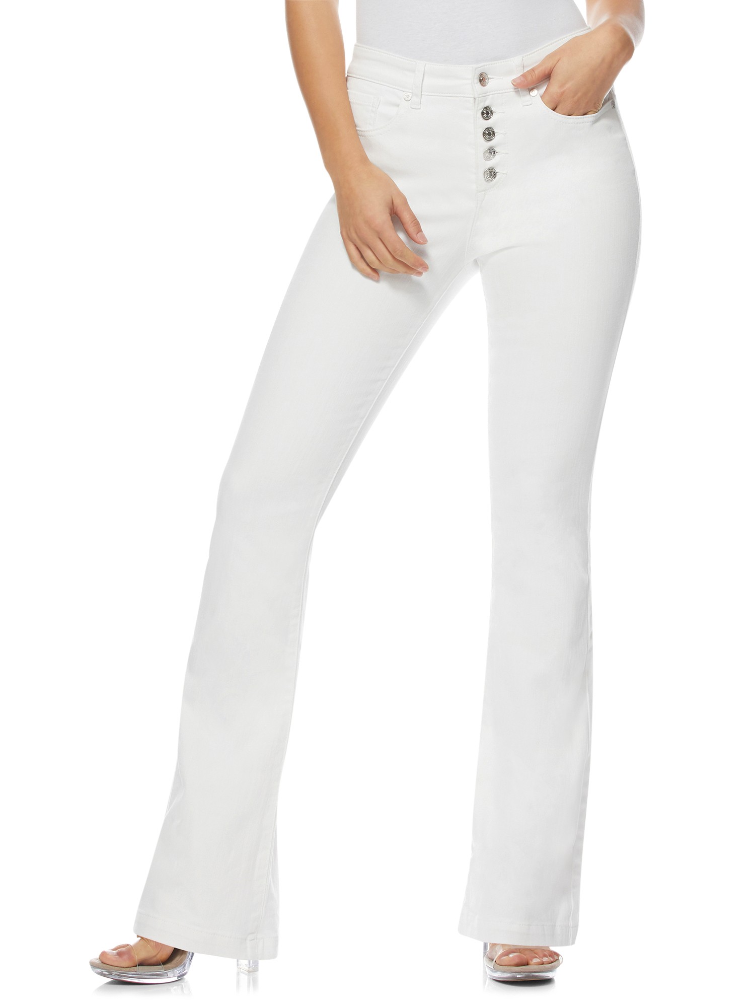 Sofia Jeans by Sofia Vergara Women's Melisa High Waist Flare Jeans - Walmart.com | Walmart (US)