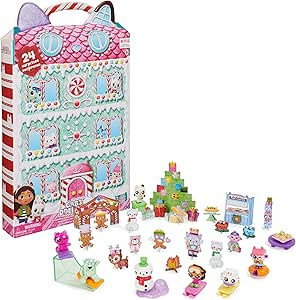 Gabby’s Dollhouse, Advent Calendar 2023, 24 Surprise Toys with Figures, Stickers & Dollhouse Ac... | Amazon (US)