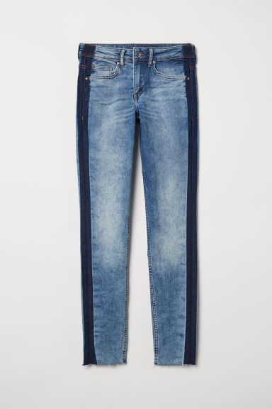 H & M - Super Skinny Regular Jeans - Blue | H&M (US)
