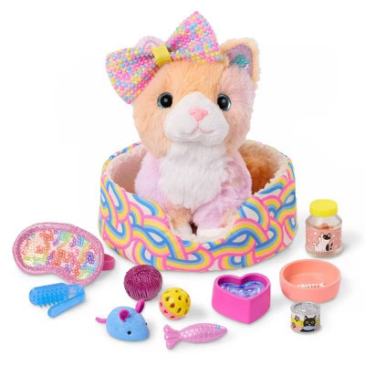 Glitter Girls Plush Kitten and Accessories Mittens & GG Cat Playset: Stuffed Animals Set with 20 Pieces | Target