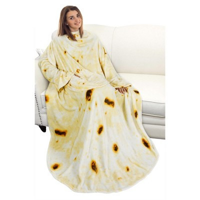 Catalonia Burrito Wearable Blanket with Sleeves and Pocket, Soft Comfy Fleece Snuggy Wrap Throws Blanket Robe for Adults | Target
