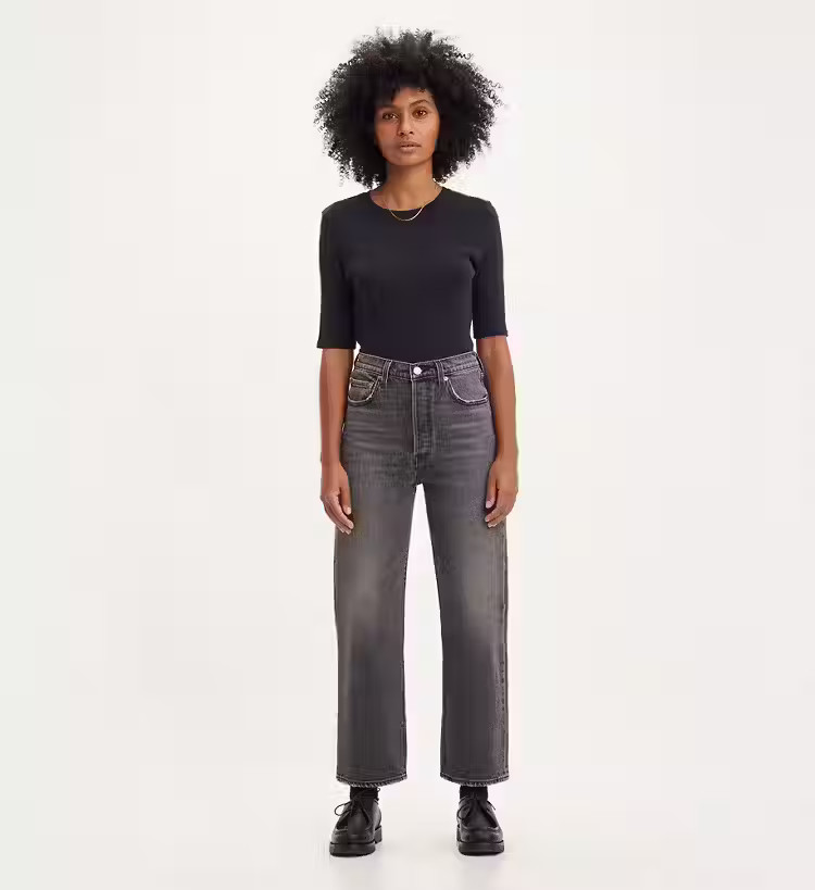 Ribcage Straight Ankle Jeans | Levi's (UK)