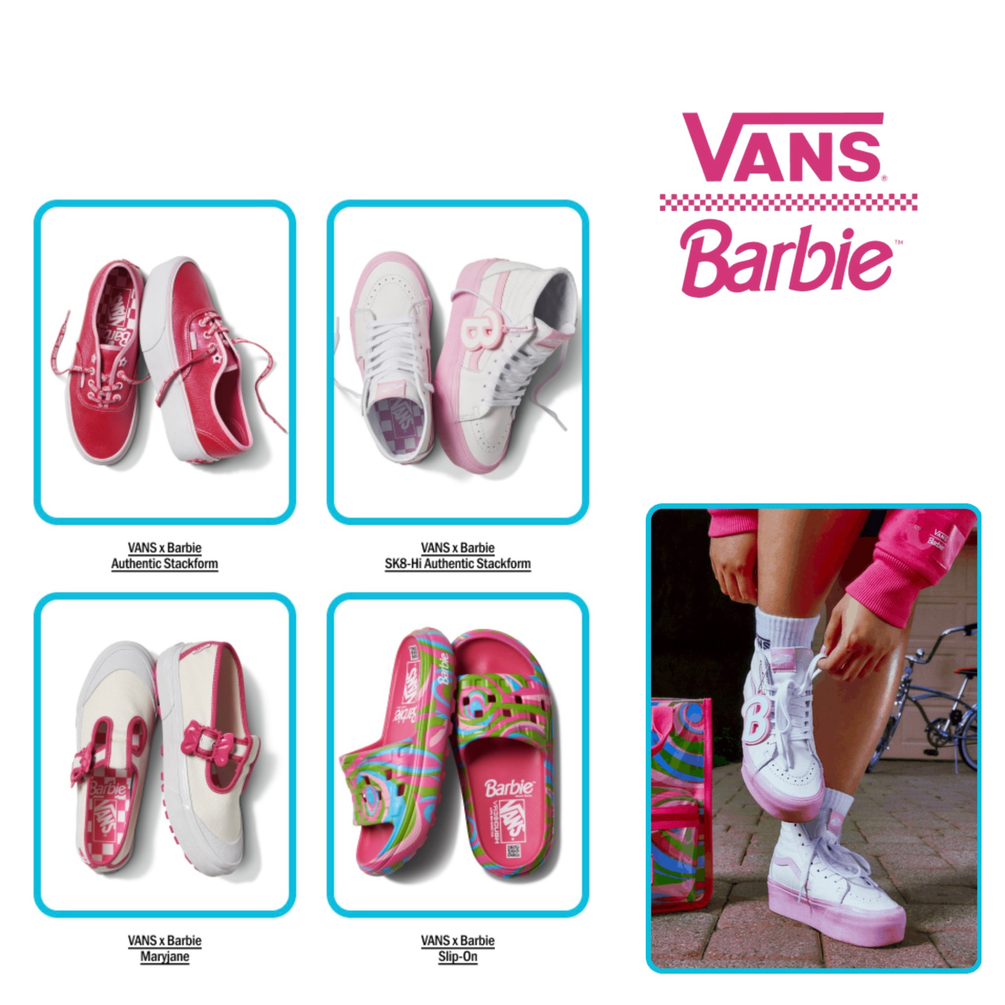 Vans x Barbie Authentic Stackform Shoes