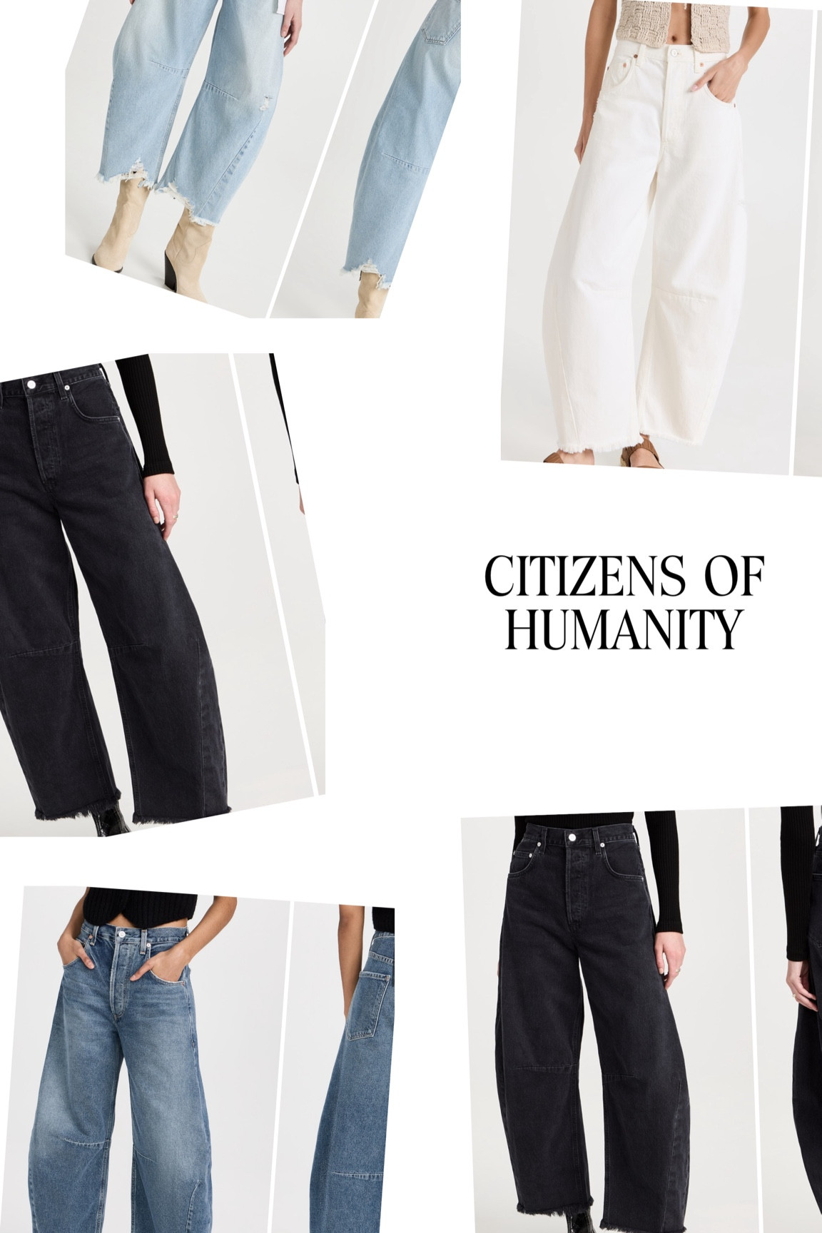 Horseshoe jeans — run large 