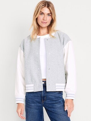 Oversized Bomber Jacket | Old Navy (US)