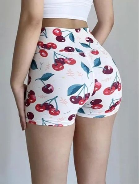 Cherry print yoga shorts

#LTKstyletip #LTKActive