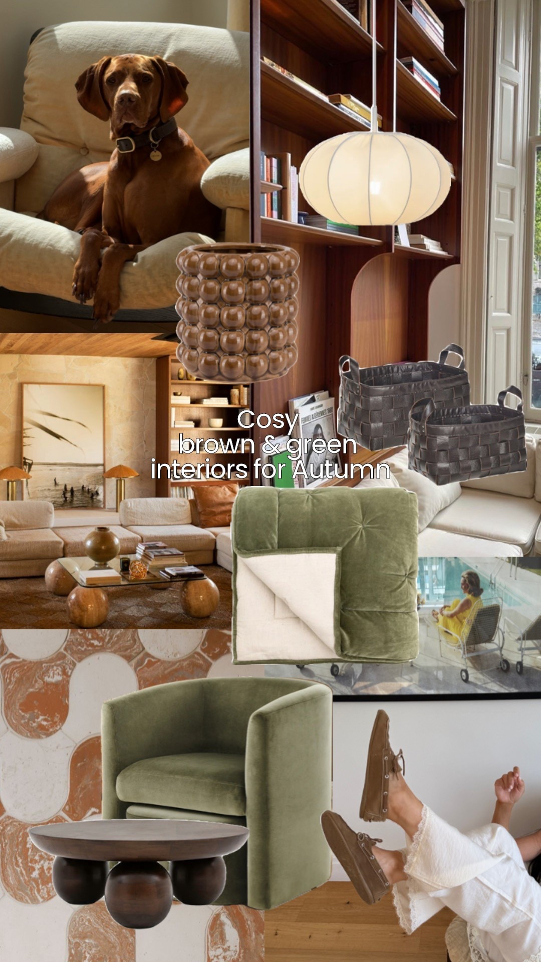 Cosy season interior updates - brown and green 🧶🫒 

#LTKxWayfairAW

#LTKautumn #LTKhome