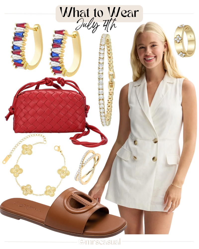 Simple, chic, and festive without going over the top. ❤️🤍💙 This is the kind of July 4th outfit you’ll wear long after the fireworks are over.

#LTKootd #LTKOver40 #LTKSeasonal