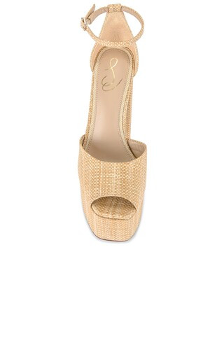 Kori Platform in Bleached Beechwood | Revolve Clothing (Global)