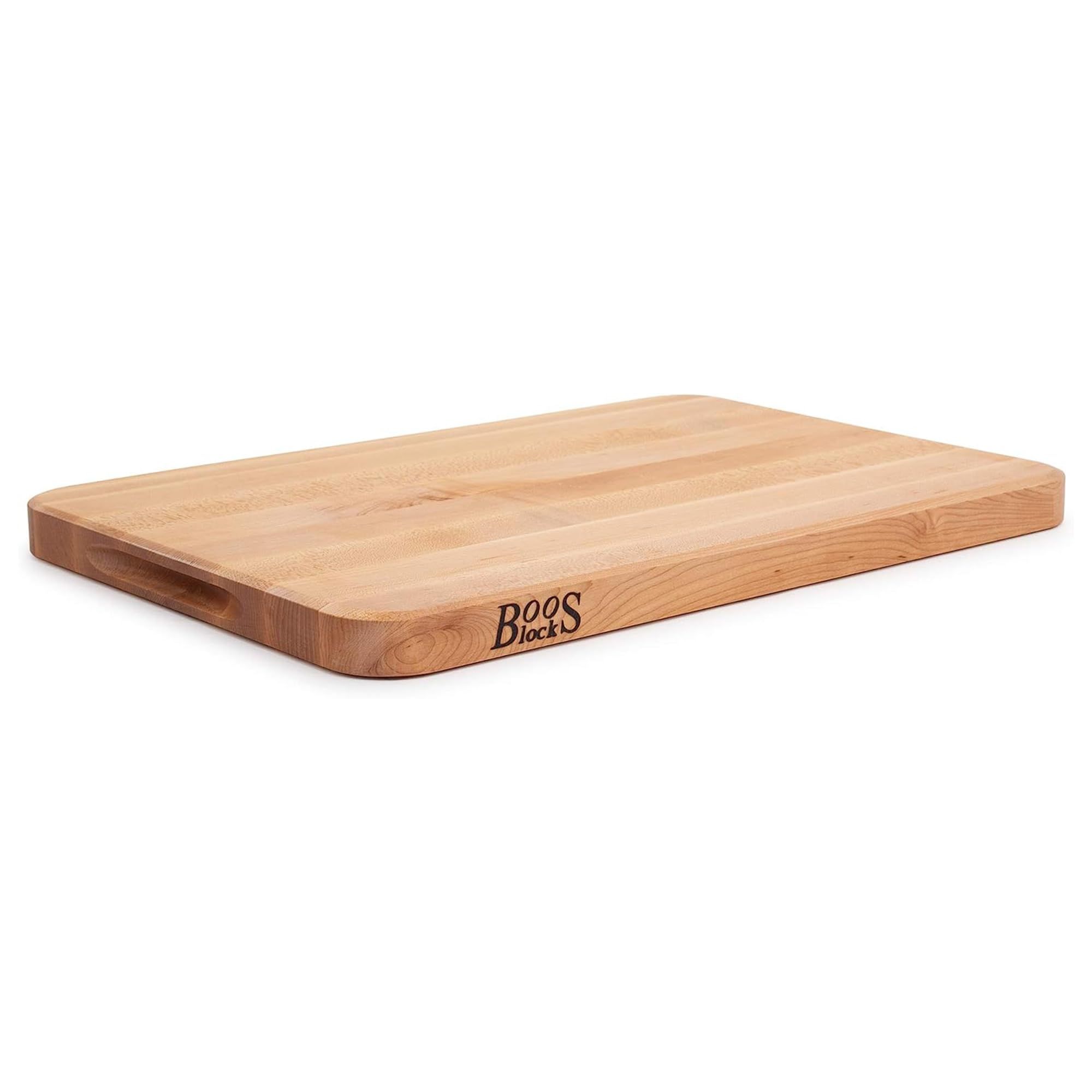 John Boos Chop-N-Slice Maple Wood Cutting Board for Kitchen Prep, 1.25" Thick, Large, Edge Grain,... | Amazon (US)