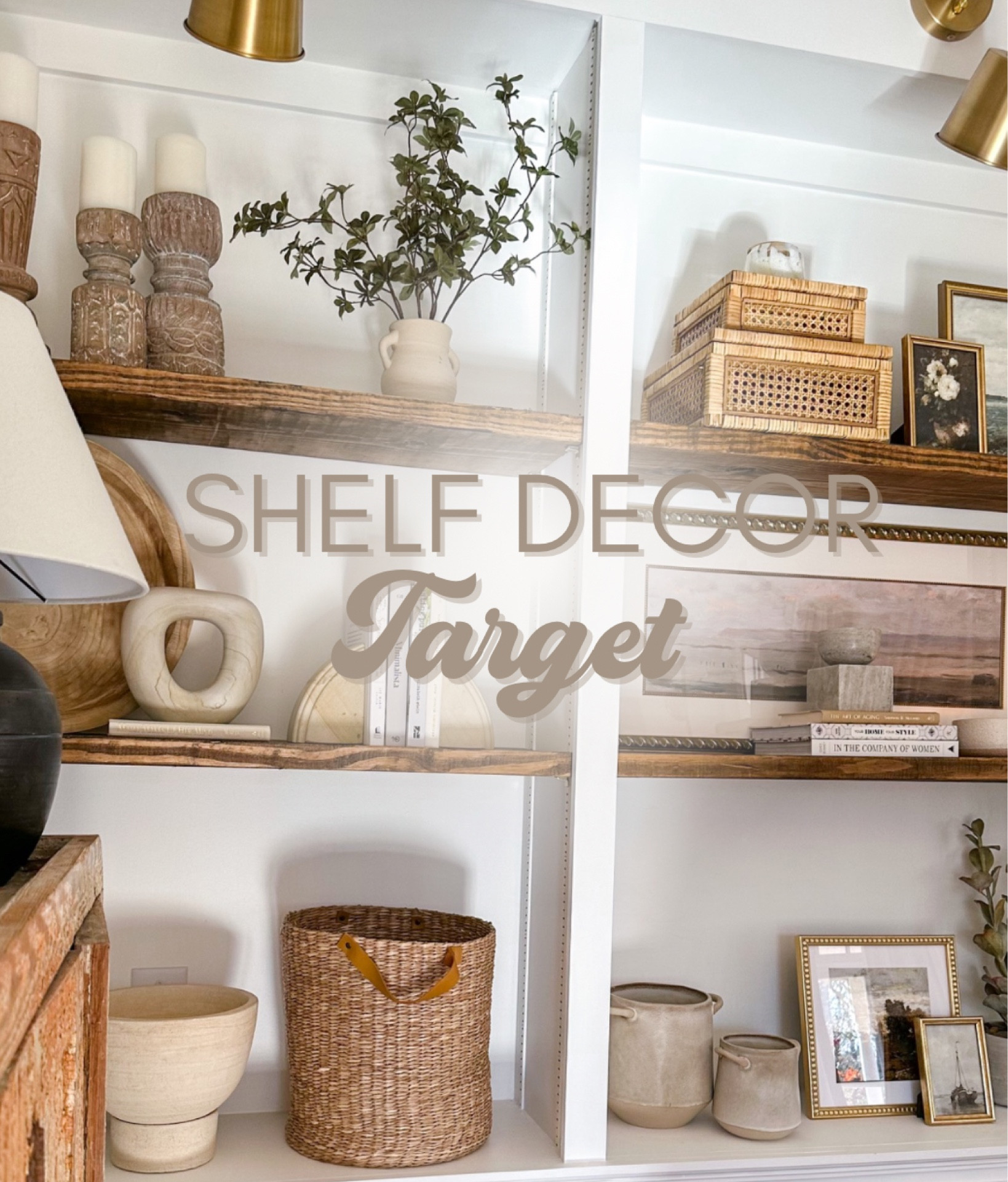 Spring home decor from Target and how I styled my shelves with it! 

#LTKhome #LTKFind #LTKSeasonal