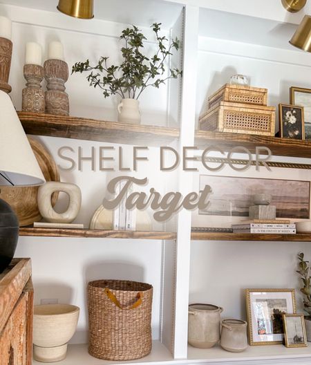 Spring home decor from Target and how I styled my shelves with it! 

#LTKhome #LTKFind #LTKSeasonal