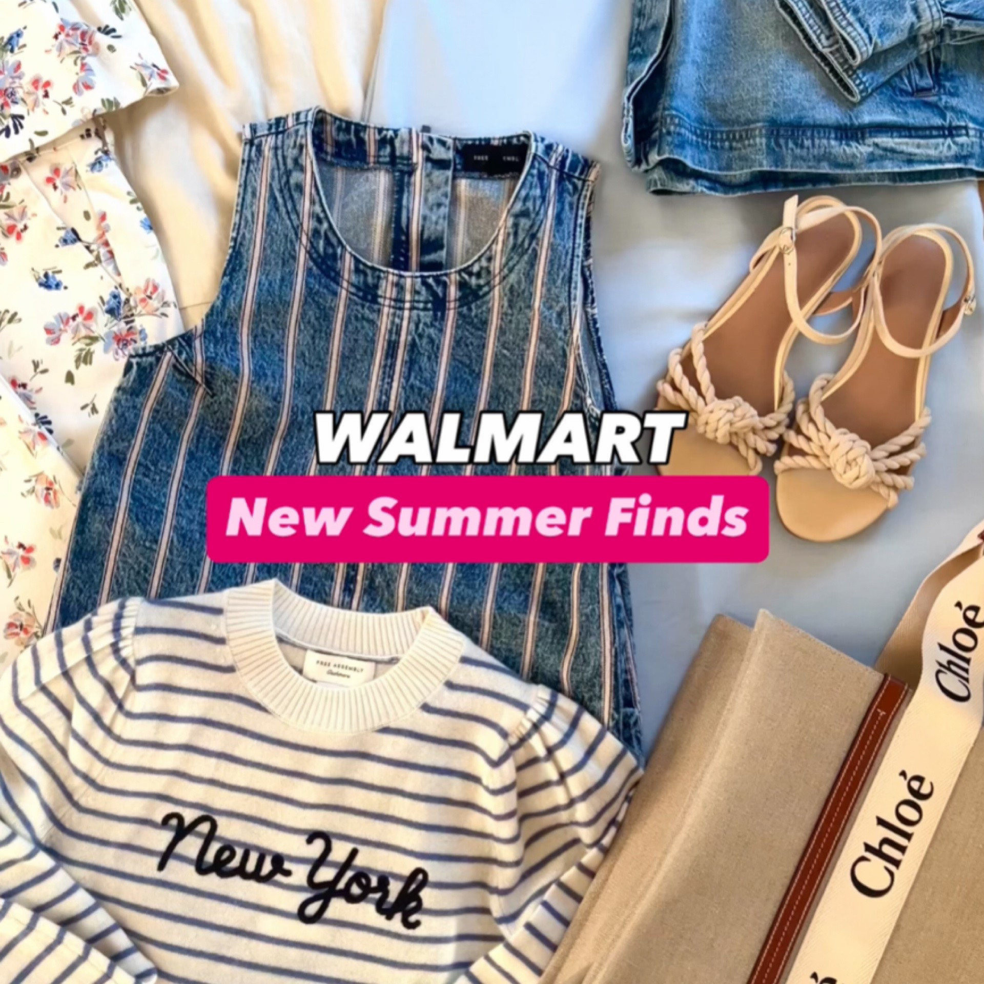 Scroll to shop! New Walmart finds we are loving for summer! Follow us for more! 💙