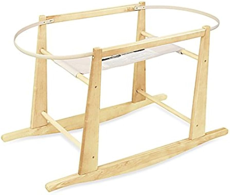 Rocking Moses Basket Stand Natural | Amazon (US)