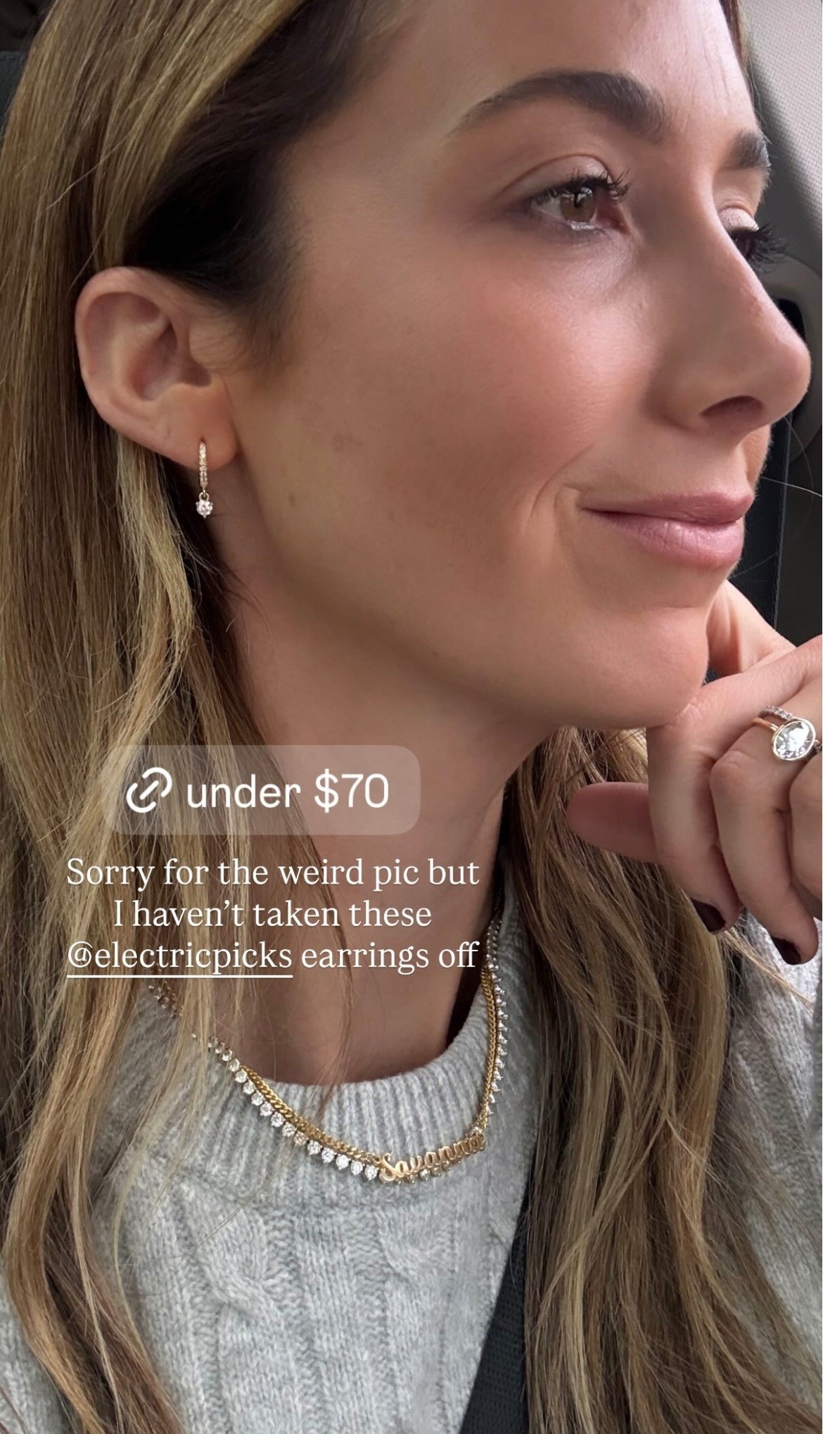 I haven’t taken these Electric Picks hoops off and they are under $70! 

#LTKSeasonal #LTKootd #LTKgrwm