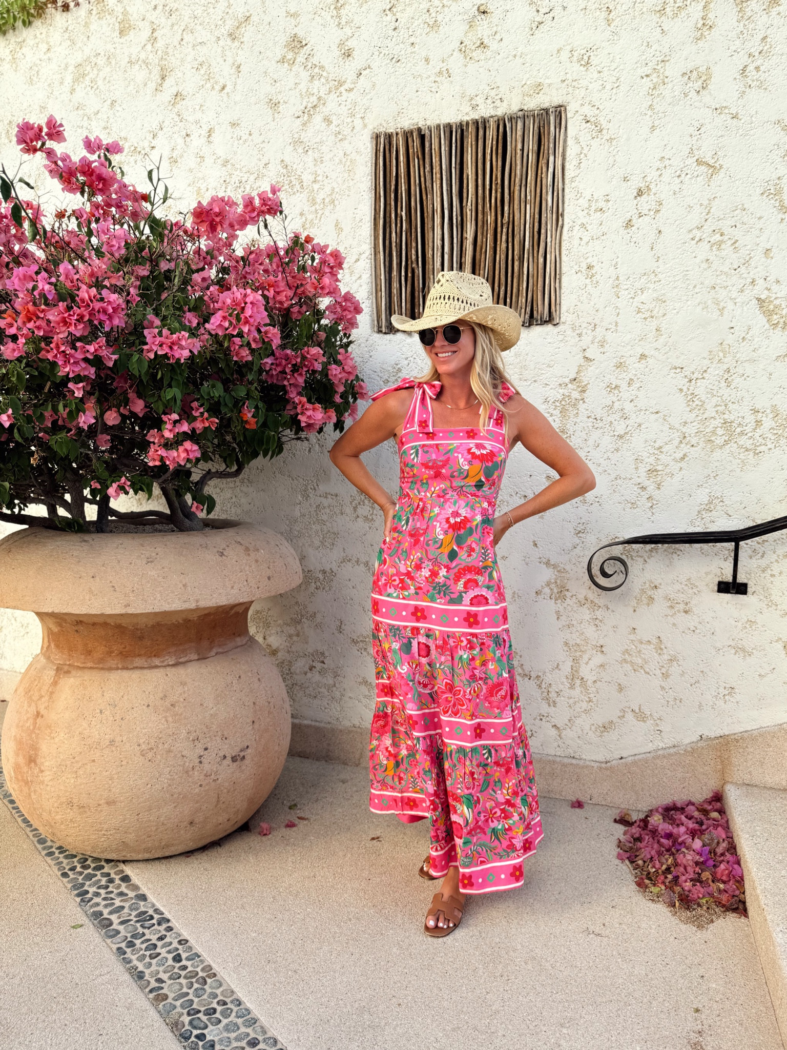 Gorgeous fuchsia maxi dress 

#LTKSeasonal #LTKStyleTip #LTKTravel