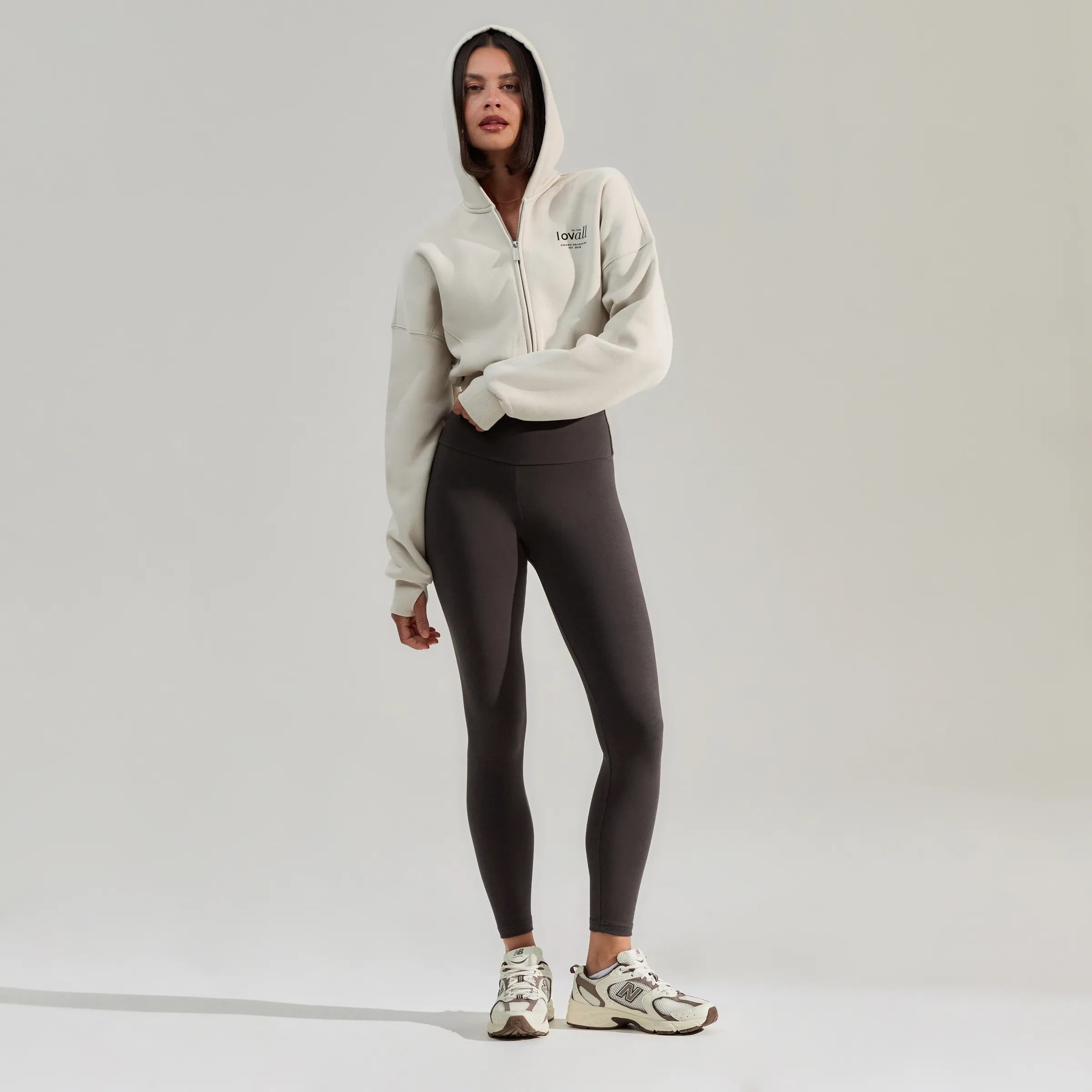 Everyday High Waisted Leggings | Black Coffee | LOVALL