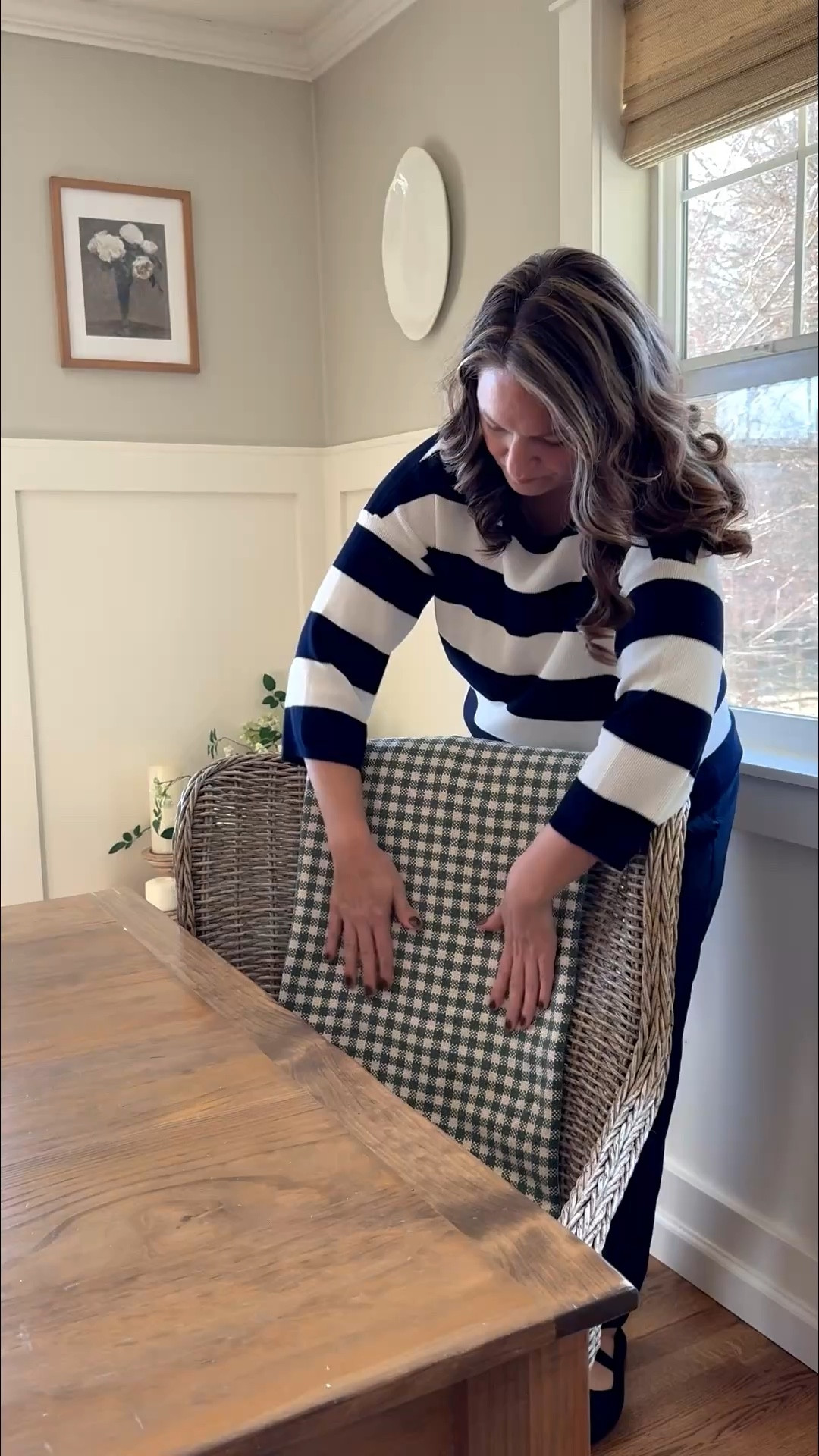 I used to be afraid to mix pattern. In my mom’s decorating era, mixing pattern was a no-no. Now, we realize there’s so much power in it. Don’t be afraid to do it /just experiment.. or you can copy mine 😉. 

Green Gingham Throw 
Copy and paste this link into your browser 

https://urlgeni.us/grnginghmthrw


#LTKSeasonal #LTKdayinmylife #LTKstorytime