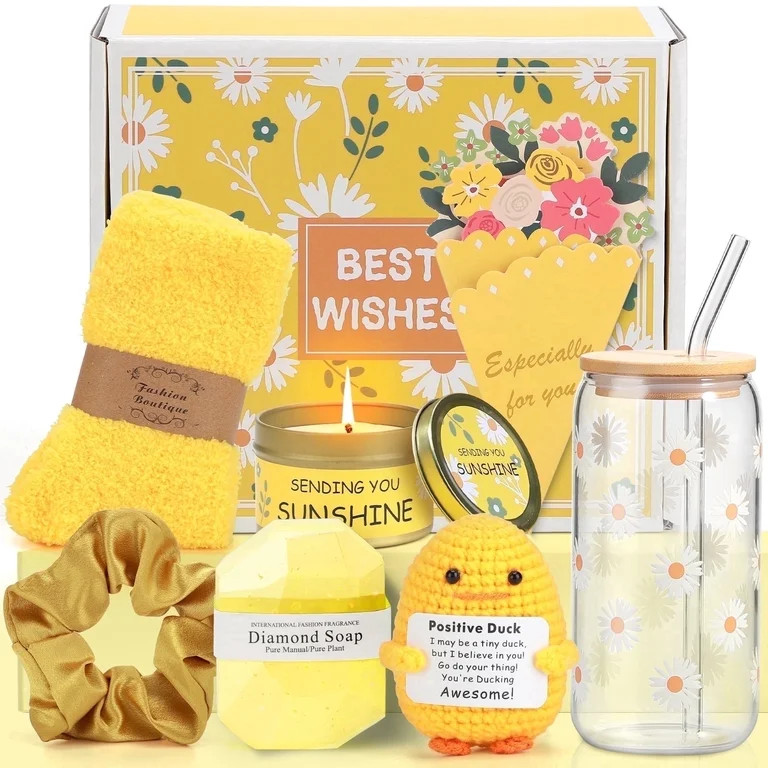 Ayieyill Mothers Day Gifts Baskets, Holiday Gifts for Mom Women, 10 Pack, Yellow | Walmart (US)