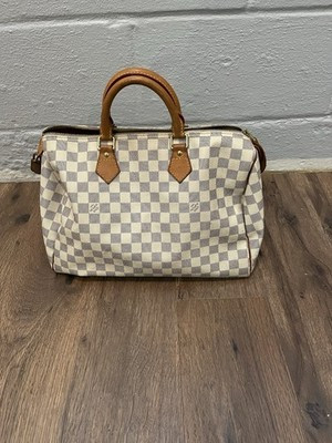 Louis Vuitton Speedy Bowler 30 Blue White Leather | eBay | eBay US