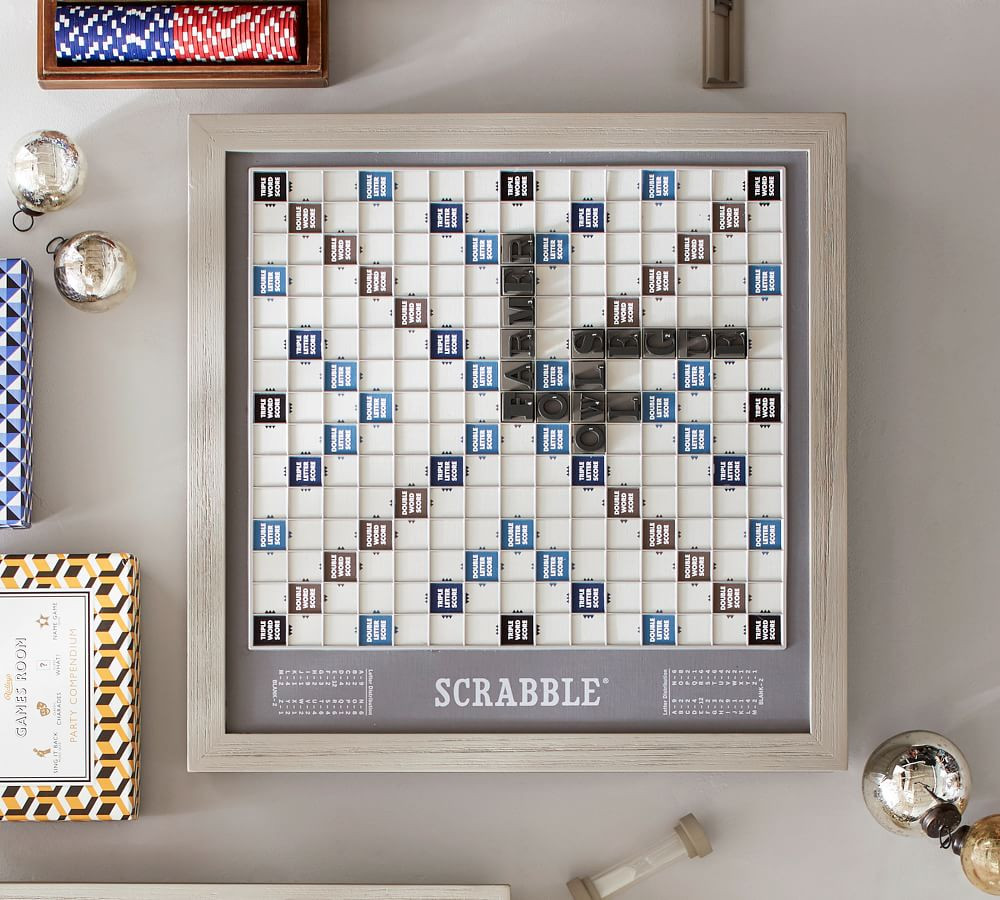 Wooden Scrabble Board Game - Luxury Edition | Pottery Barn (US)