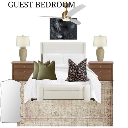 guest bedroom inspo!! love this summer look for a bedroom

#LTKHome #LTKStyleTip